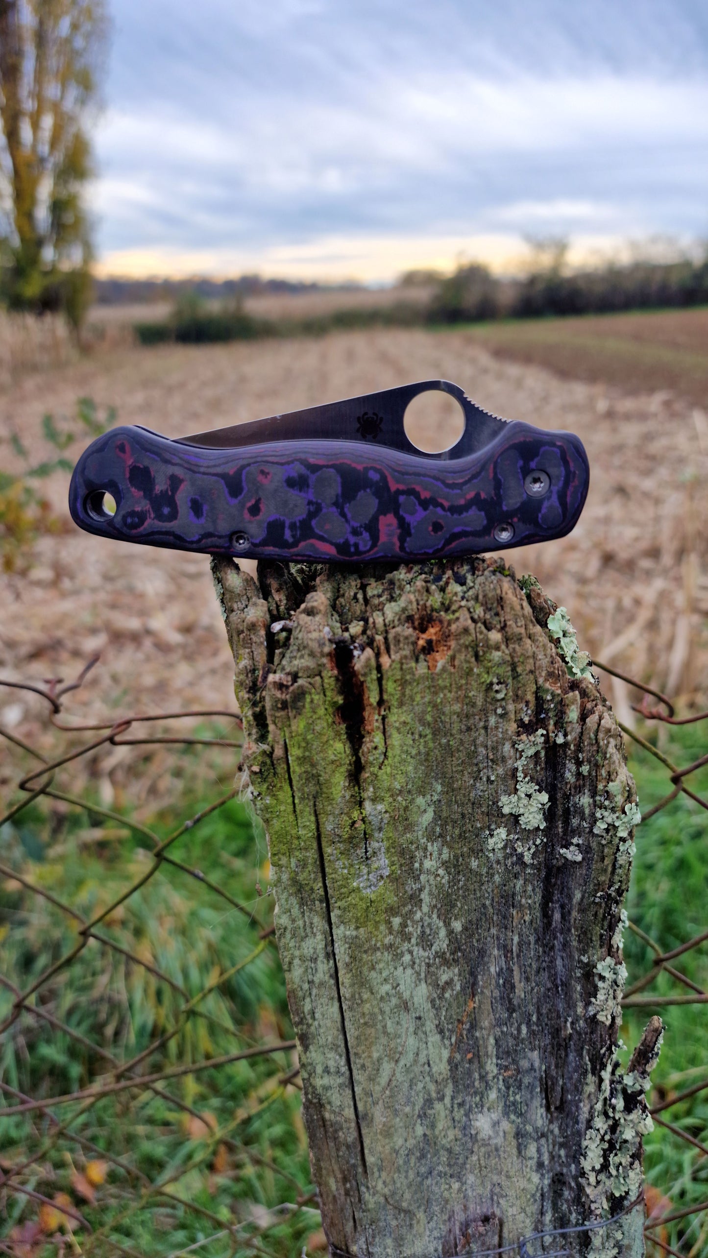 Scales in Carbon by Fatcarbon for Spyderco Paramilitary 2