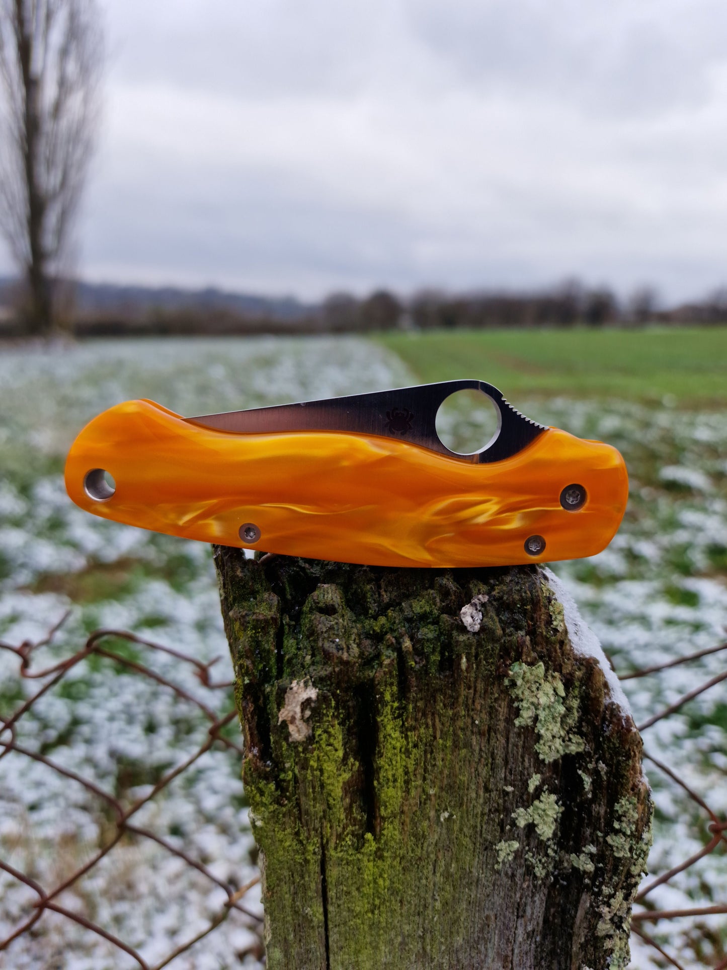 Scales in Kirinite for Spyderco Paramilitary 2