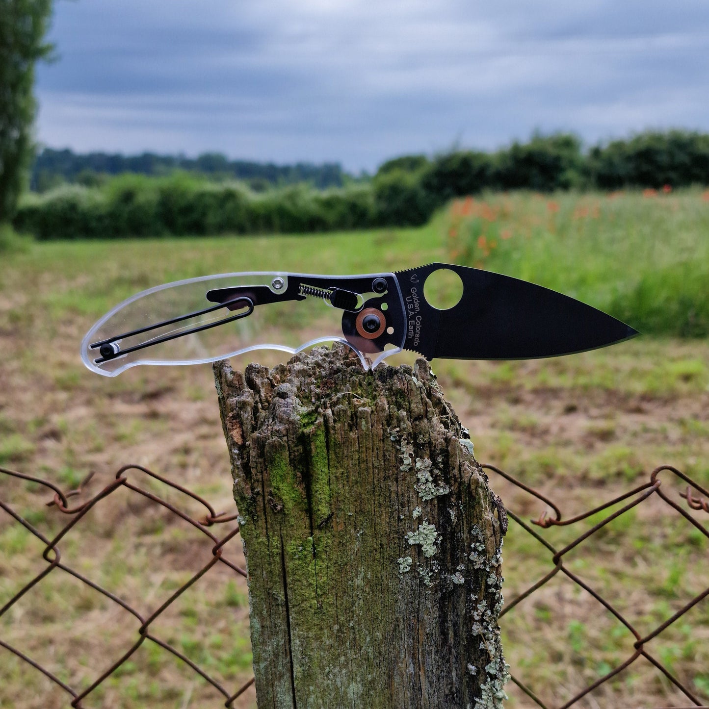 Scales in Polycarbonate for Spyderco Manix 2, 2XL and manix Lightweight