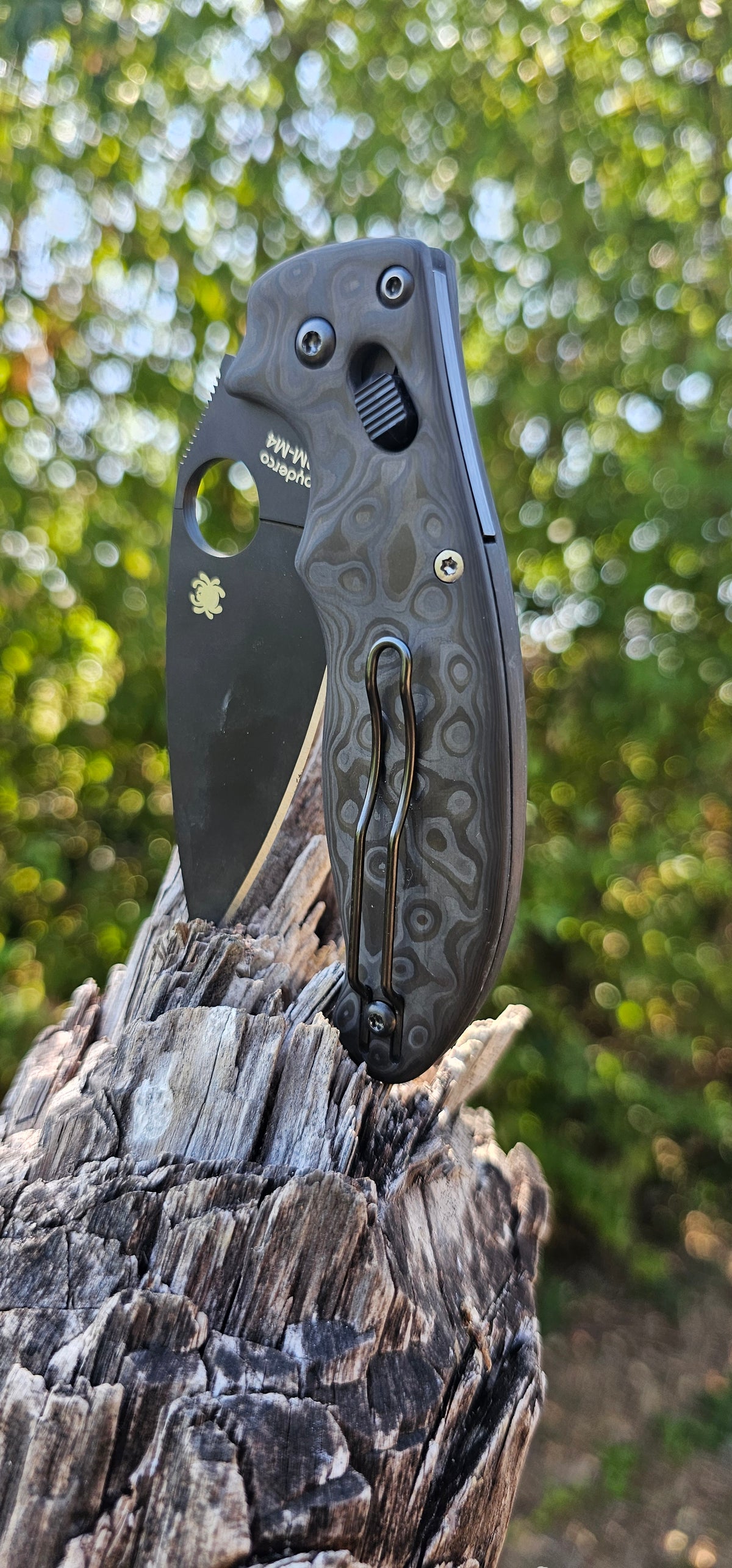 Scales Carbon by Fatcarbon for Spyderco Manix 2 and Manix 2 Lightweight