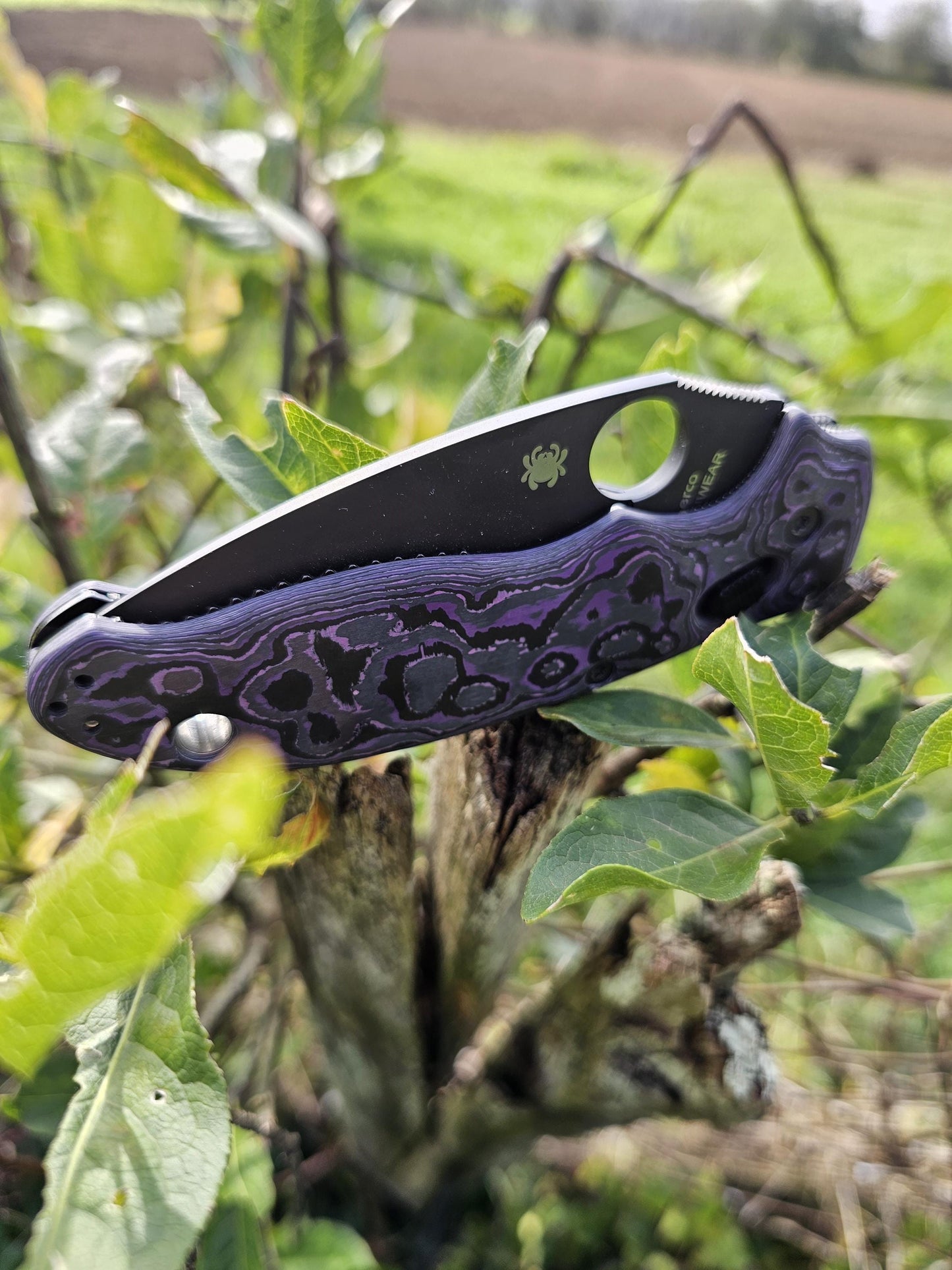 Scales Carbon by Fatcarbon for Spyderco Manix 2 and Manix 2 Lightweight