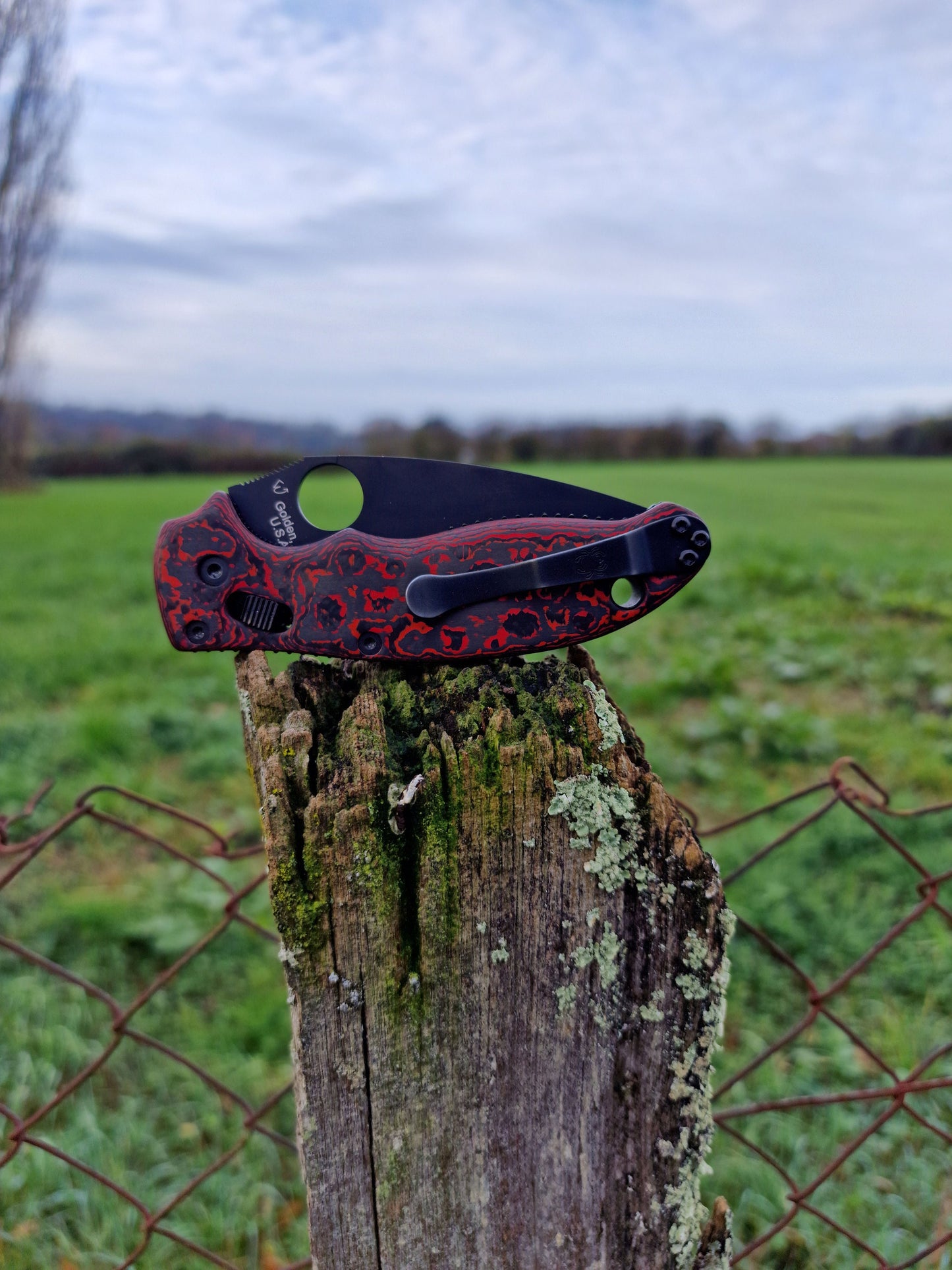 Scales Carbon by Fatcarbon for Spyderco Manix 2 and Manix 2 Lightweight