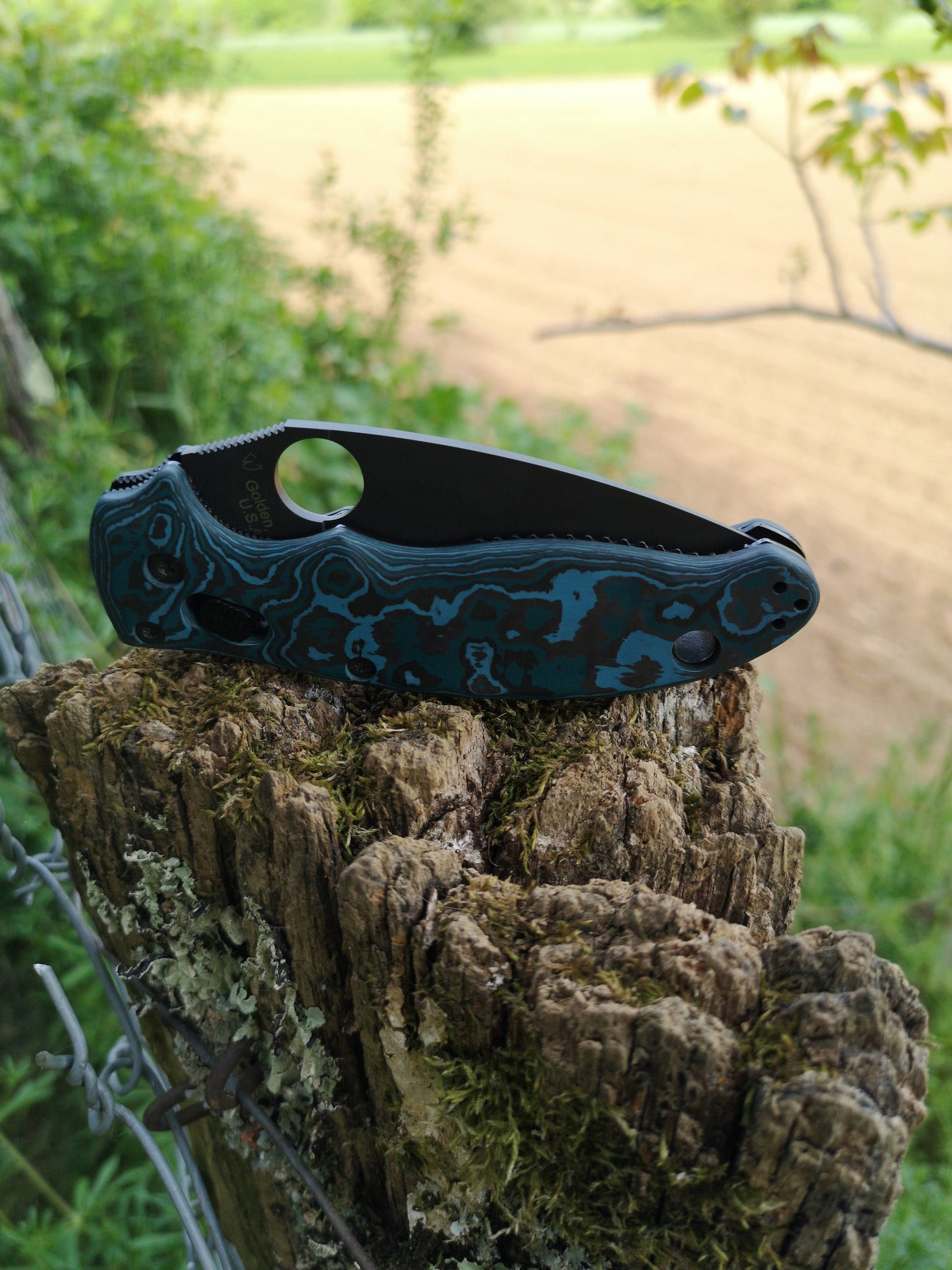 Scales Carbon by Fatcarbon for Spyderco Manix 2 and Manix 2 Lightweight