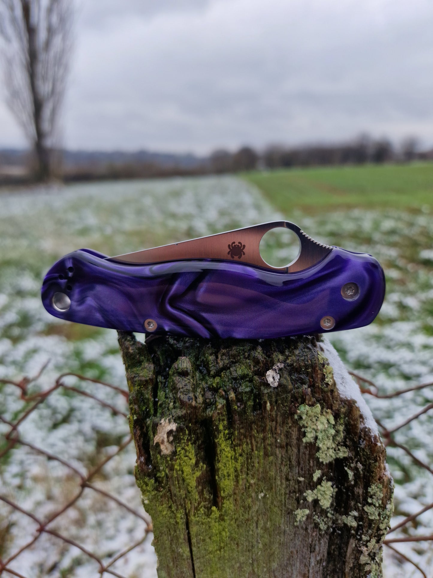 Scales in Kirinite for Spyderco Paramilitary 2