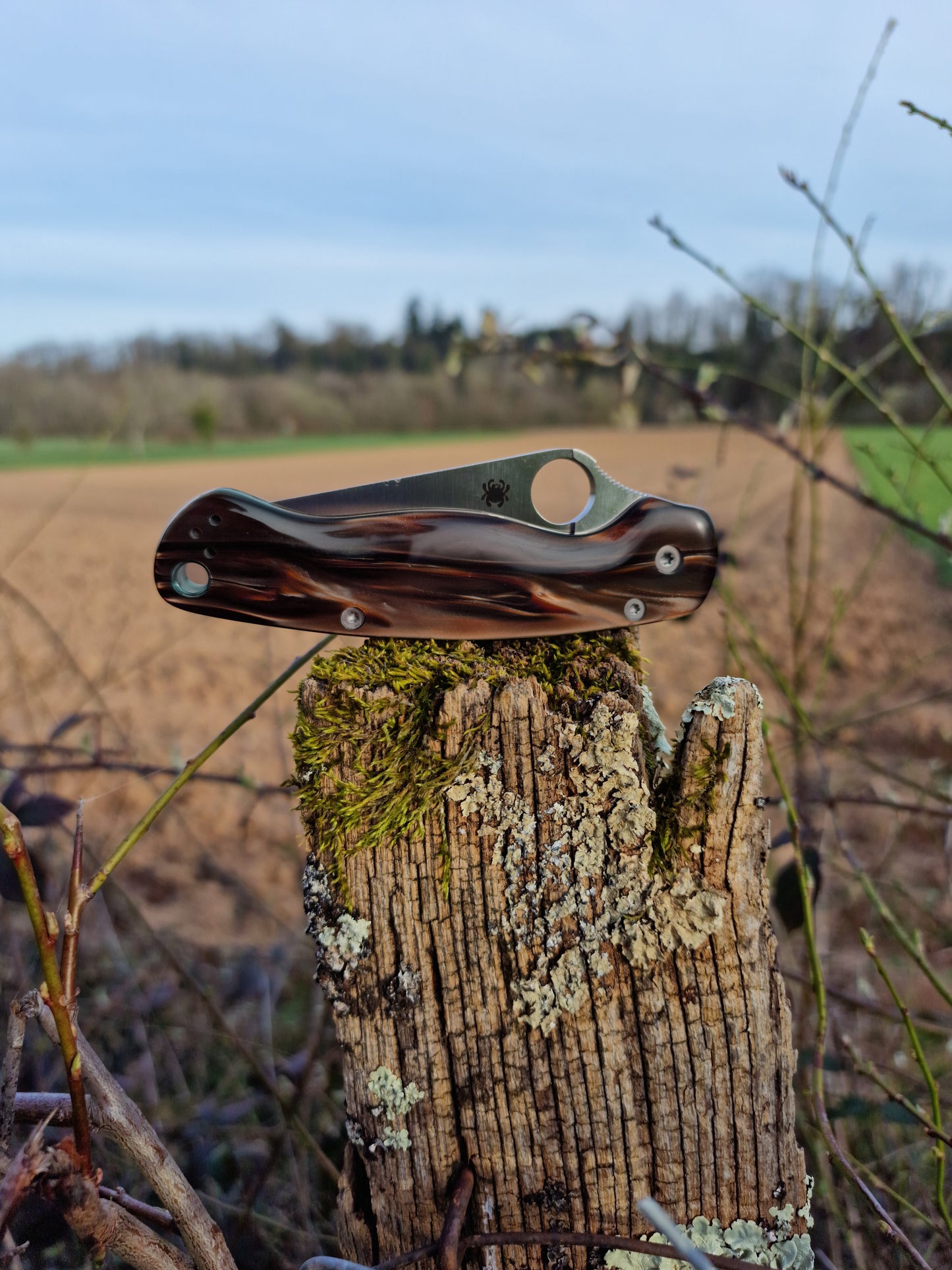 Scales in Kirinite for Spyderco Paramilitary 2