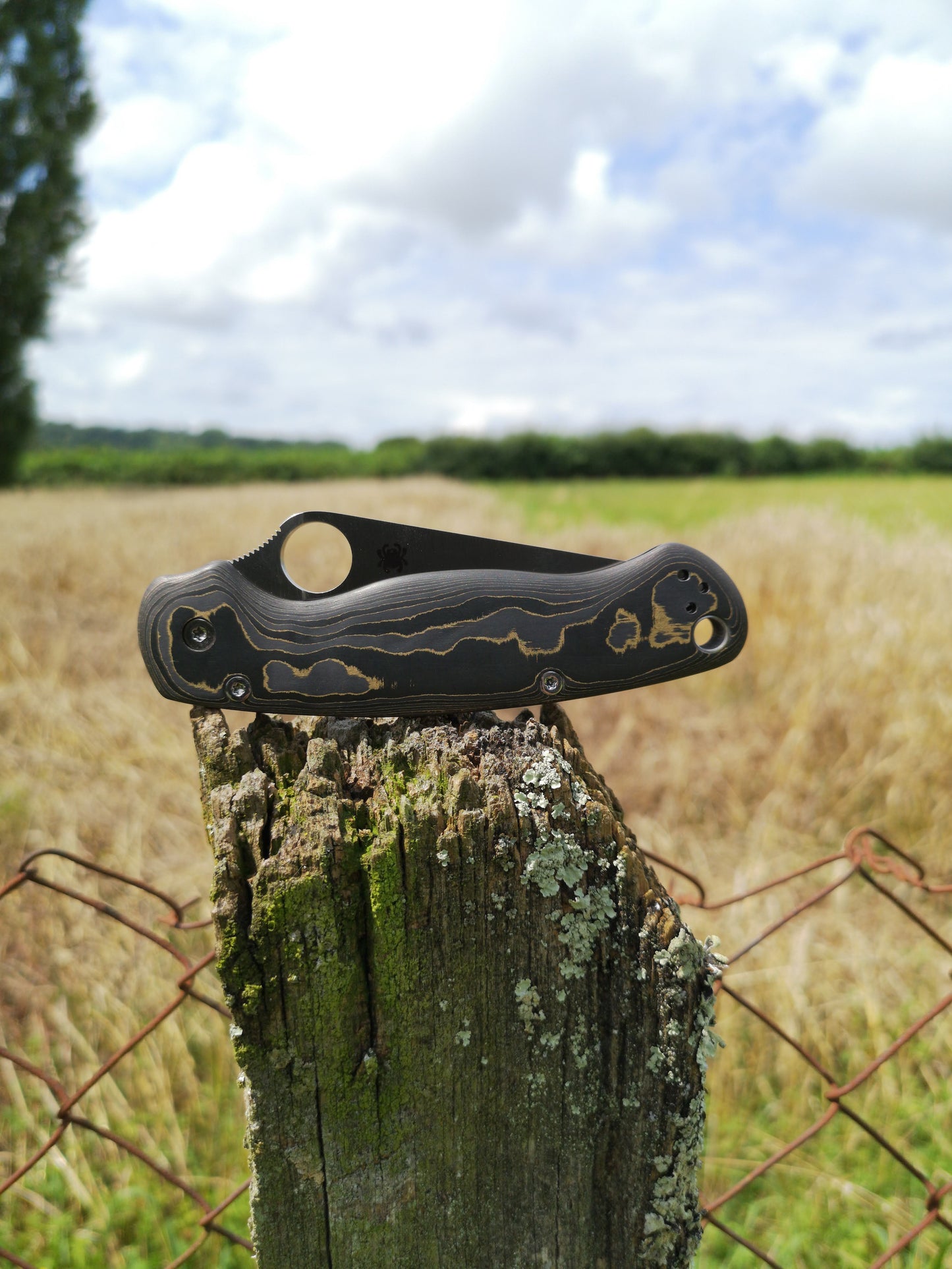 Scales in Carbon by Fatcarbon for Spyderco Paramilitary 2
