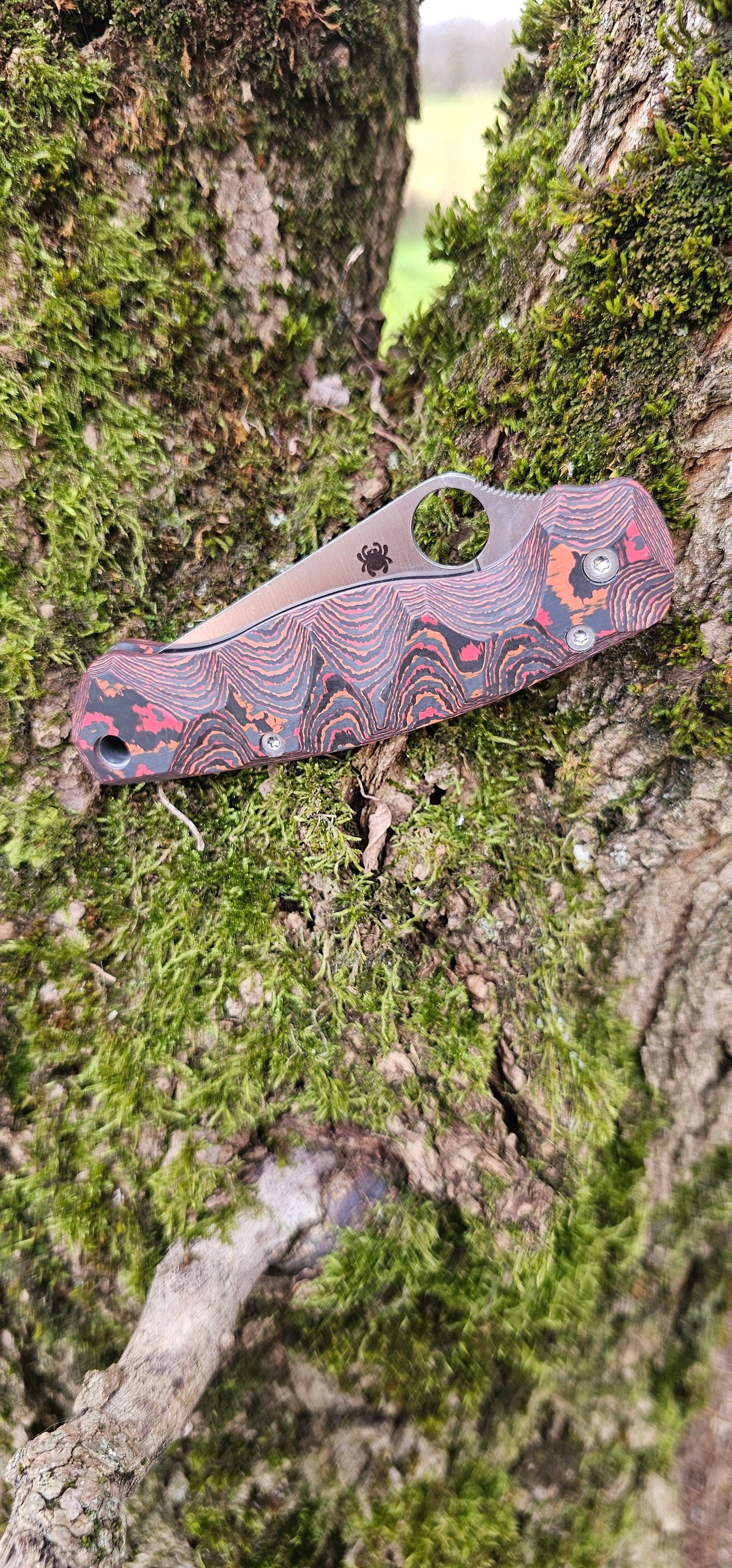 Scales in Carbon by Fatcarbon for Spyderco Paramilitary 2