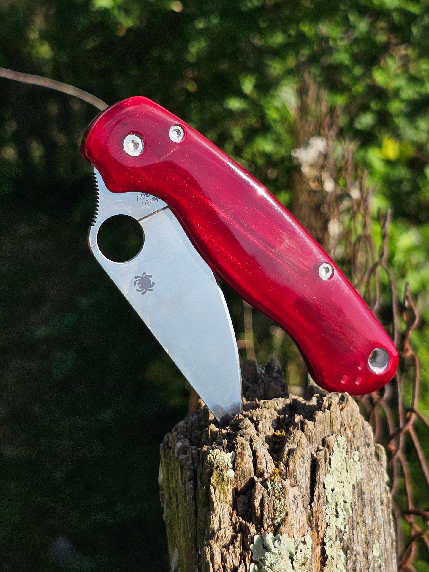 Scales in Kirinite for Spyderco Paramilitary 2