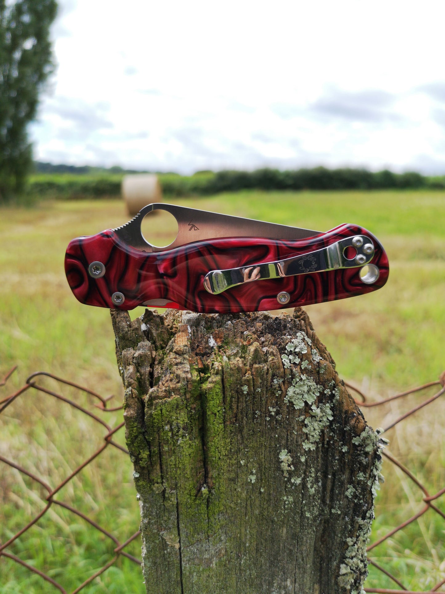 Scales in Kirinite for Spyderco Paramilitary 2