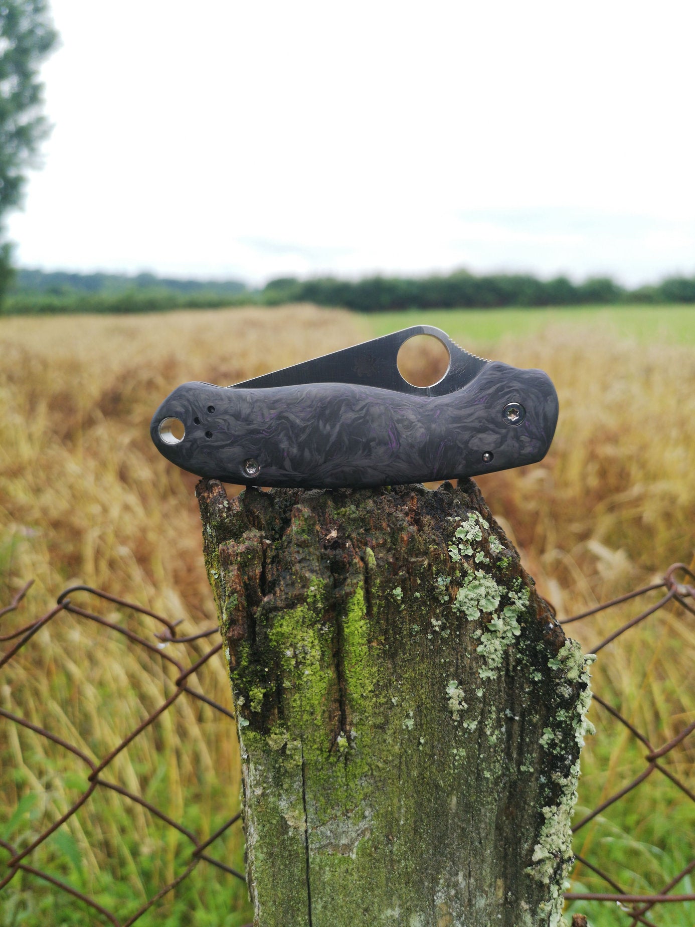 Scales in Carbon by Fatcarbon for Spyderco Para 3