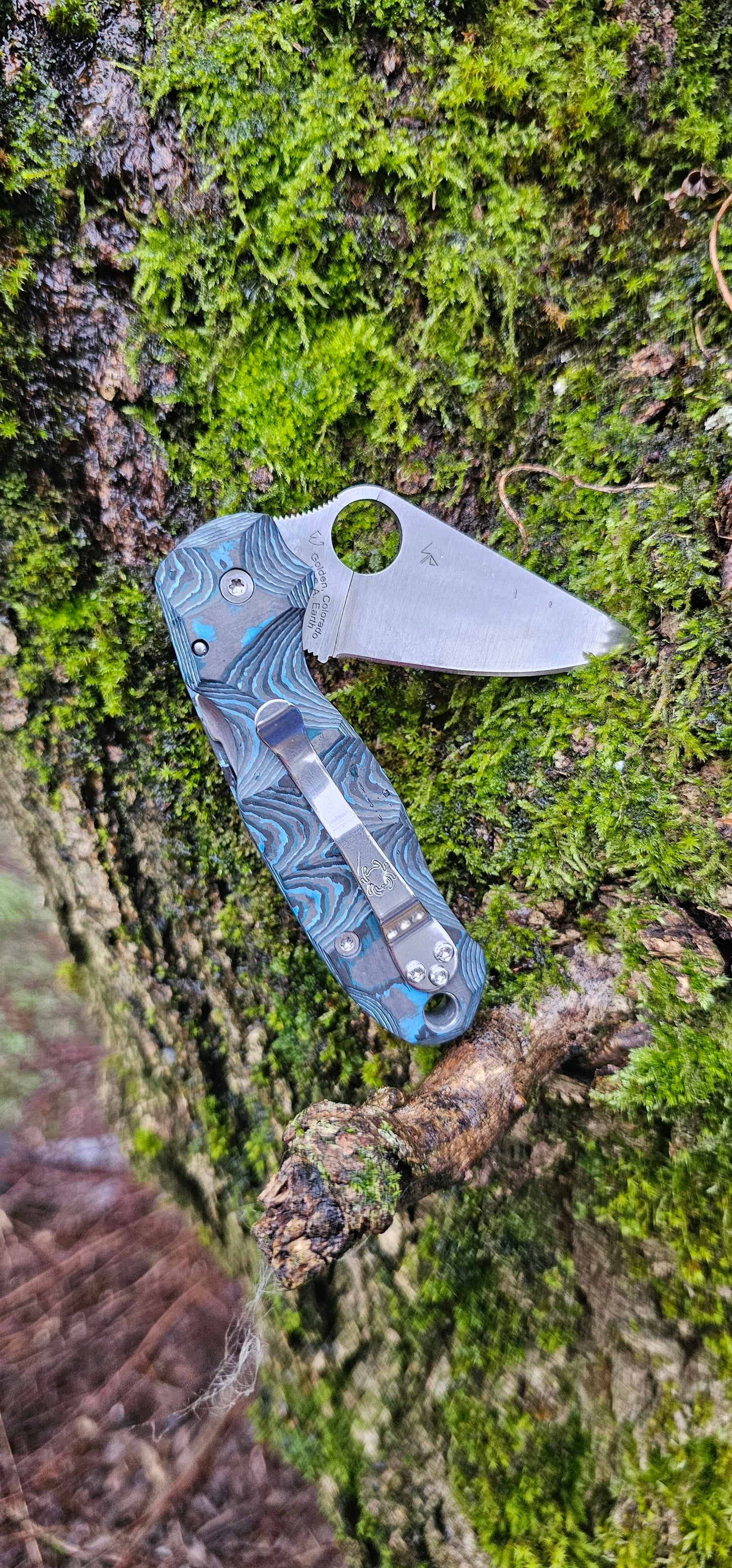 Scales in Carbon by Fatcarbon for Spyderco Para 3