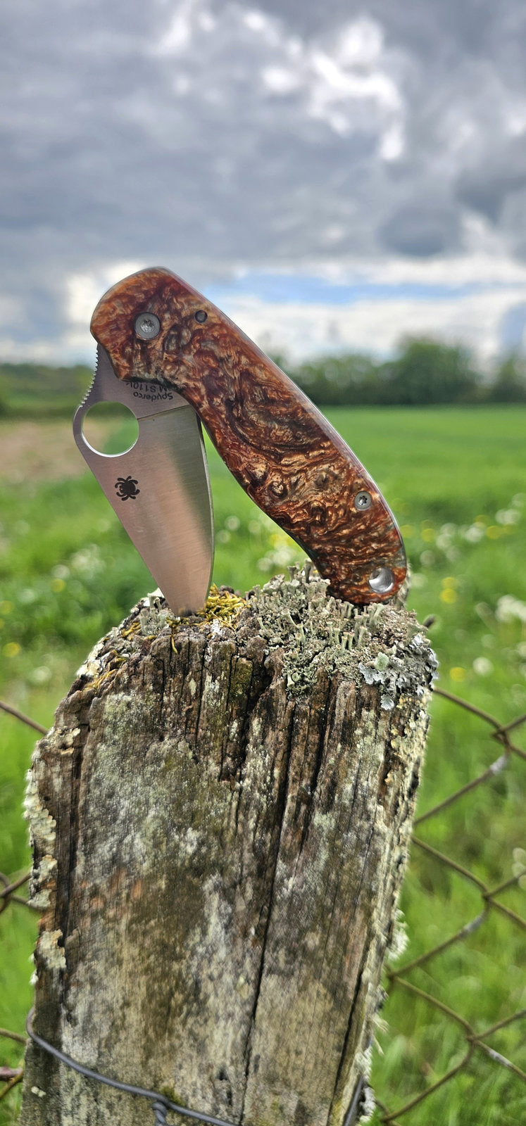 Scales Carbon by Fatcarbon for Spyderco Manix 2 and Manix 2 Lightweight