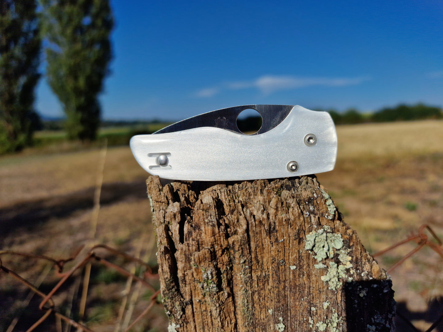 Scales in Kirinite for Spyderco Lil native