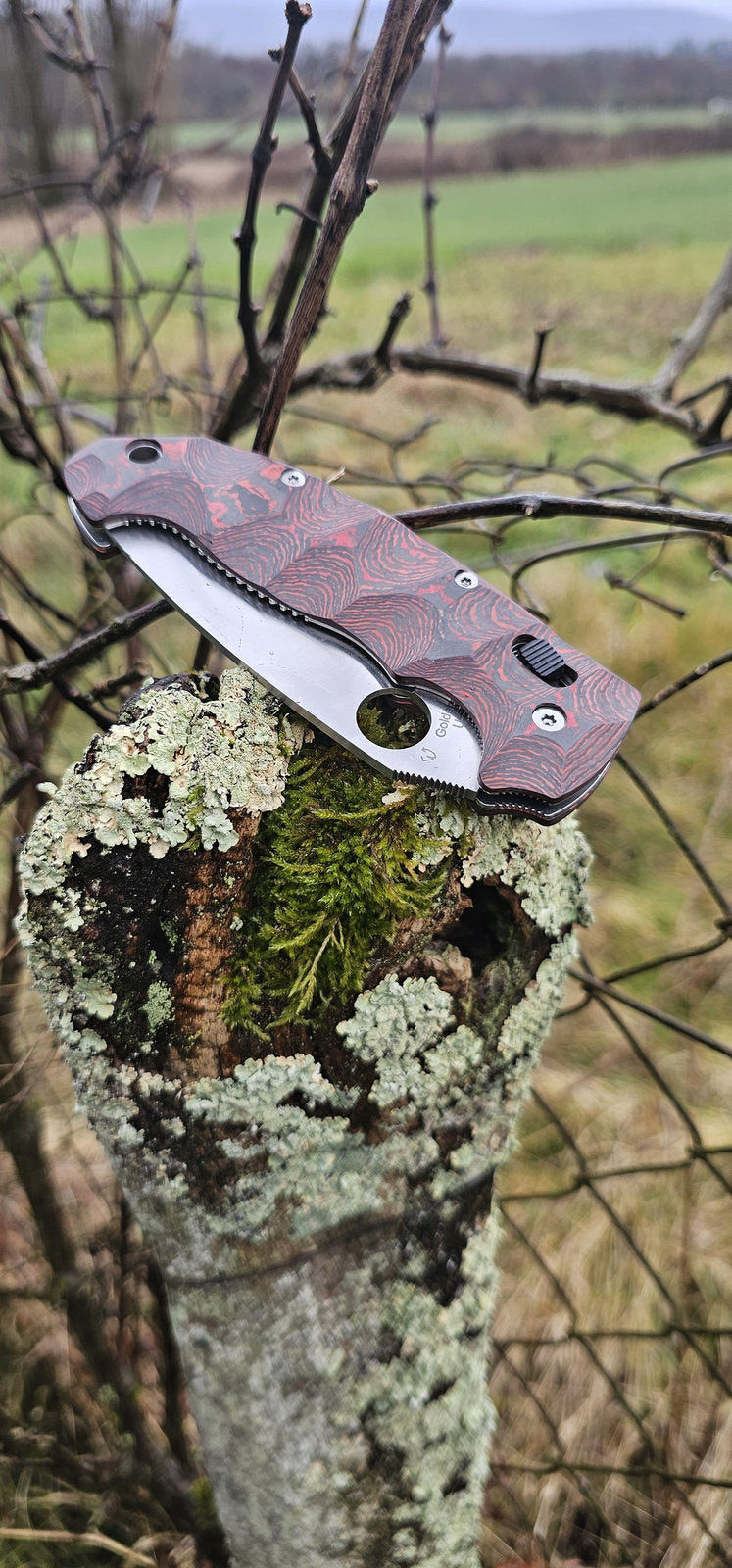 Scales Carbon by Fatcarbon for Spyderco Manix 2XL