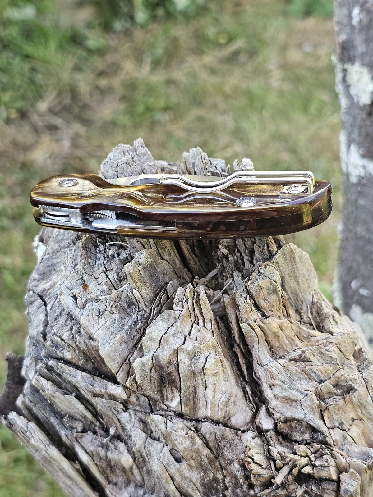Scales in Kirinite for Spyderco Sage 5, 5 LW or 6