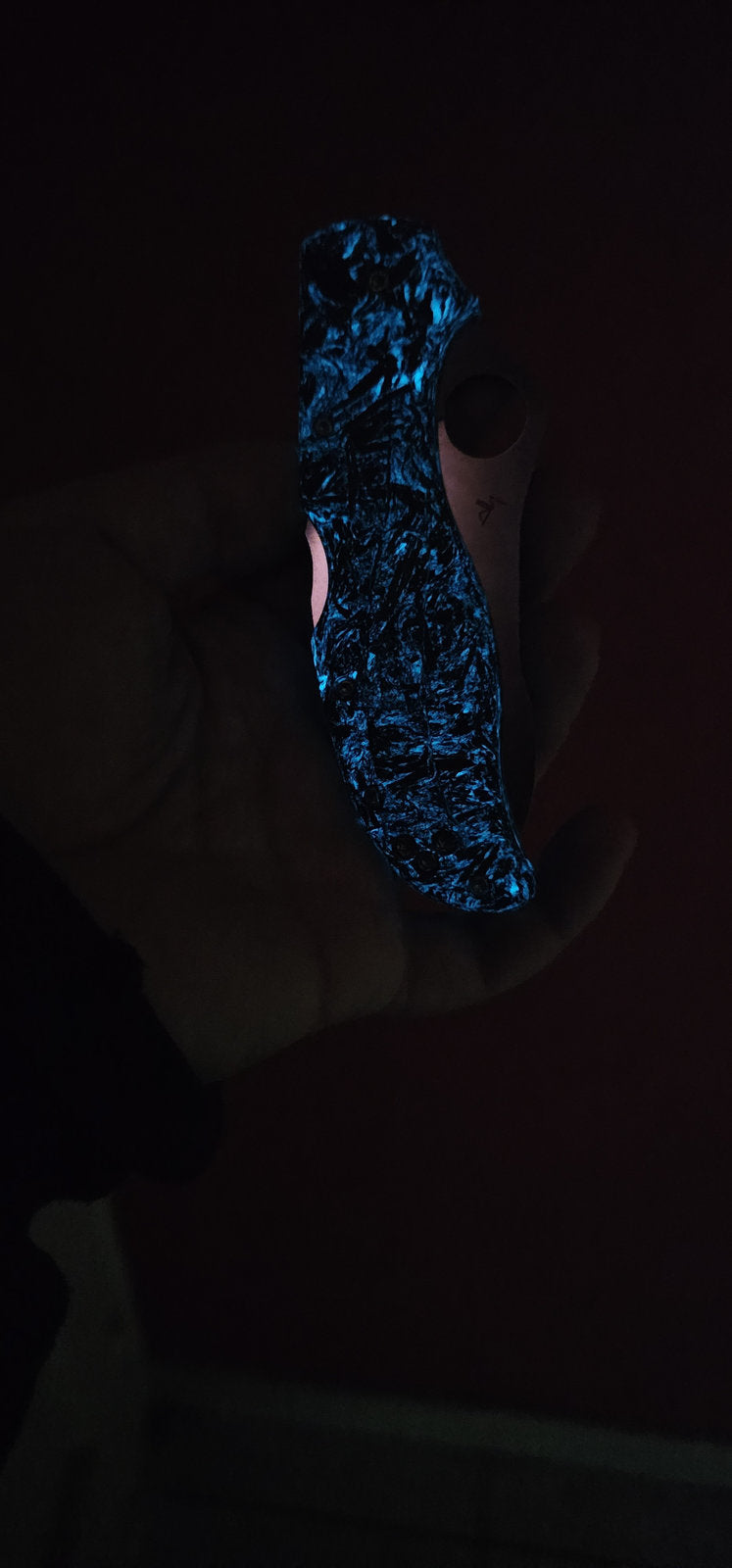 Scales in Carbon by Fatcarbon for Spyderco Endura 4, Endela, Delica 4 or Stretch 2 with assorted clip and backspacer